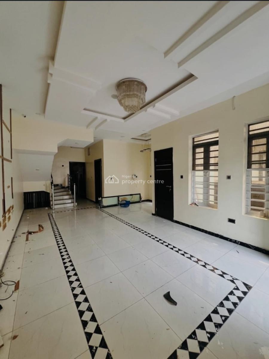 Spacious 4 Bedroom Semi Detached Duplex with Bq, Osapa, Lekki, Lagos, Semi-detached Duplex for Rent