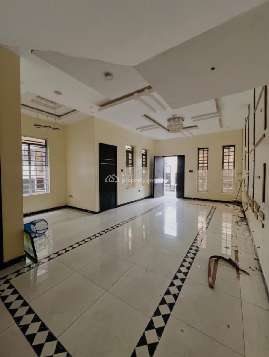 Spacious 4 Bedroom Semi Detached Duplex with Bq, Osapa, Lekki, Lagos, Semi-detached Duplex for Rent