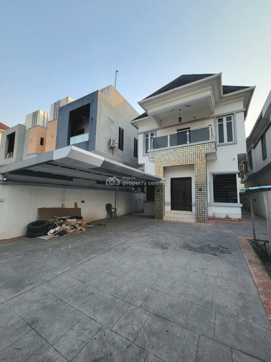 Well Built 5 Bedroom Detached Duplex with Bq, Osapa, Lekki, Lagos, Detached Duplex for Rent