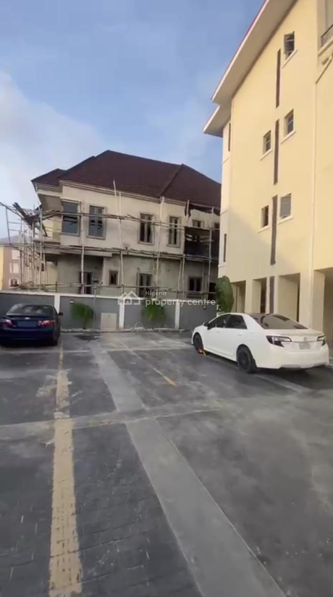 Fully Serviced 3 Bedroom Flat Ensuit with Wi-fi, Lounge, New Road Opposite Chevron, Lekki, Lagos, Flat / Apartment for Rent