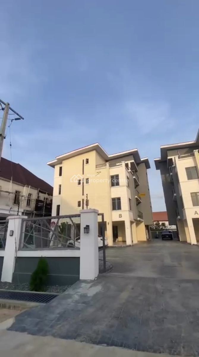 Fully Serviced 3 Bedroom Flat Ensuit with Wi-fi, Lounge, New Road Opposite Chevron, Lekki, Lagos, Flat / Apartment for Rent