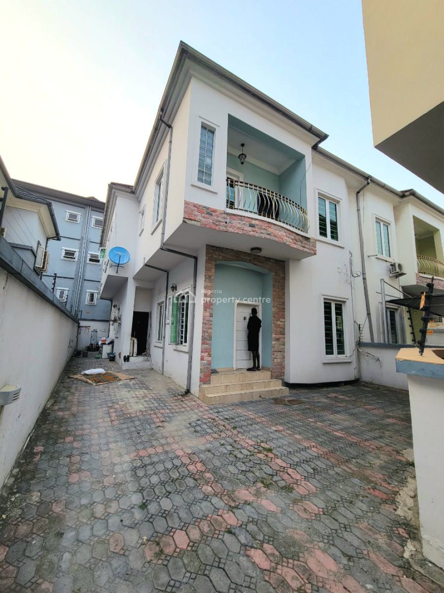 Well Maintained 4 Bedroom Semi Detached Duplex with Bq, Osapa, Lekki, Lagos, Semi-detached Duplex for Rent