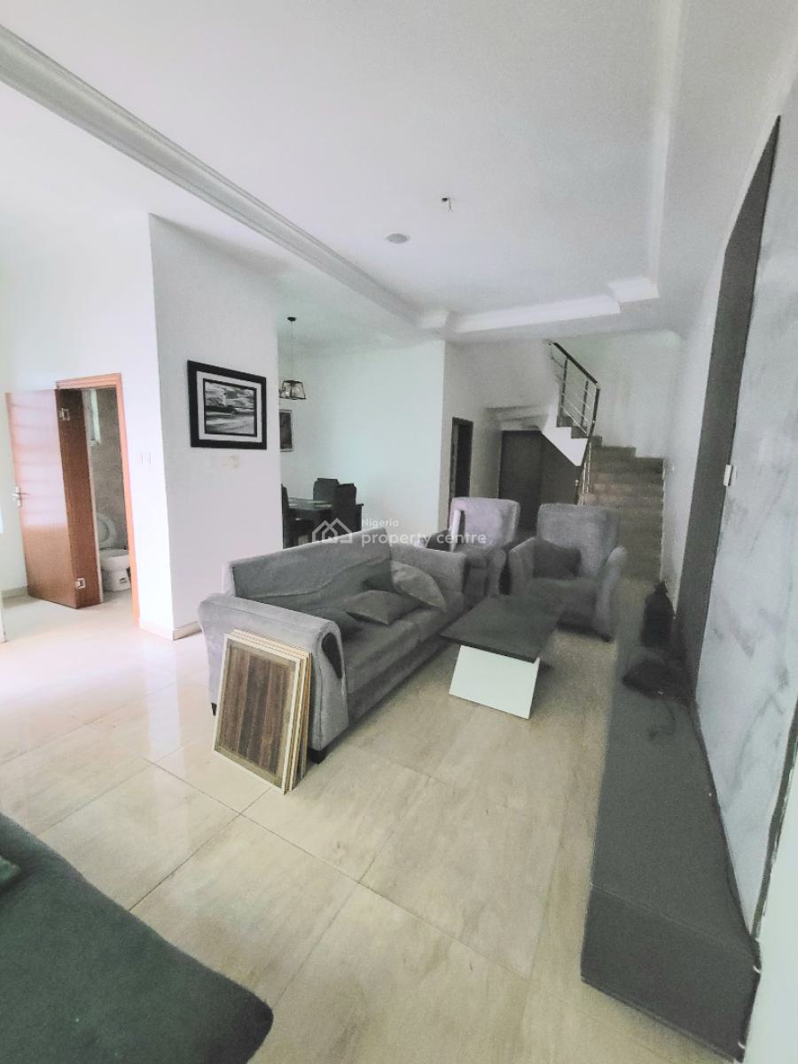 Well Maintained 4 Bedroom Semi Detached Duplex with Bq, Osapa, Lekki, Lagos, Semi-detached Duplex for Rent