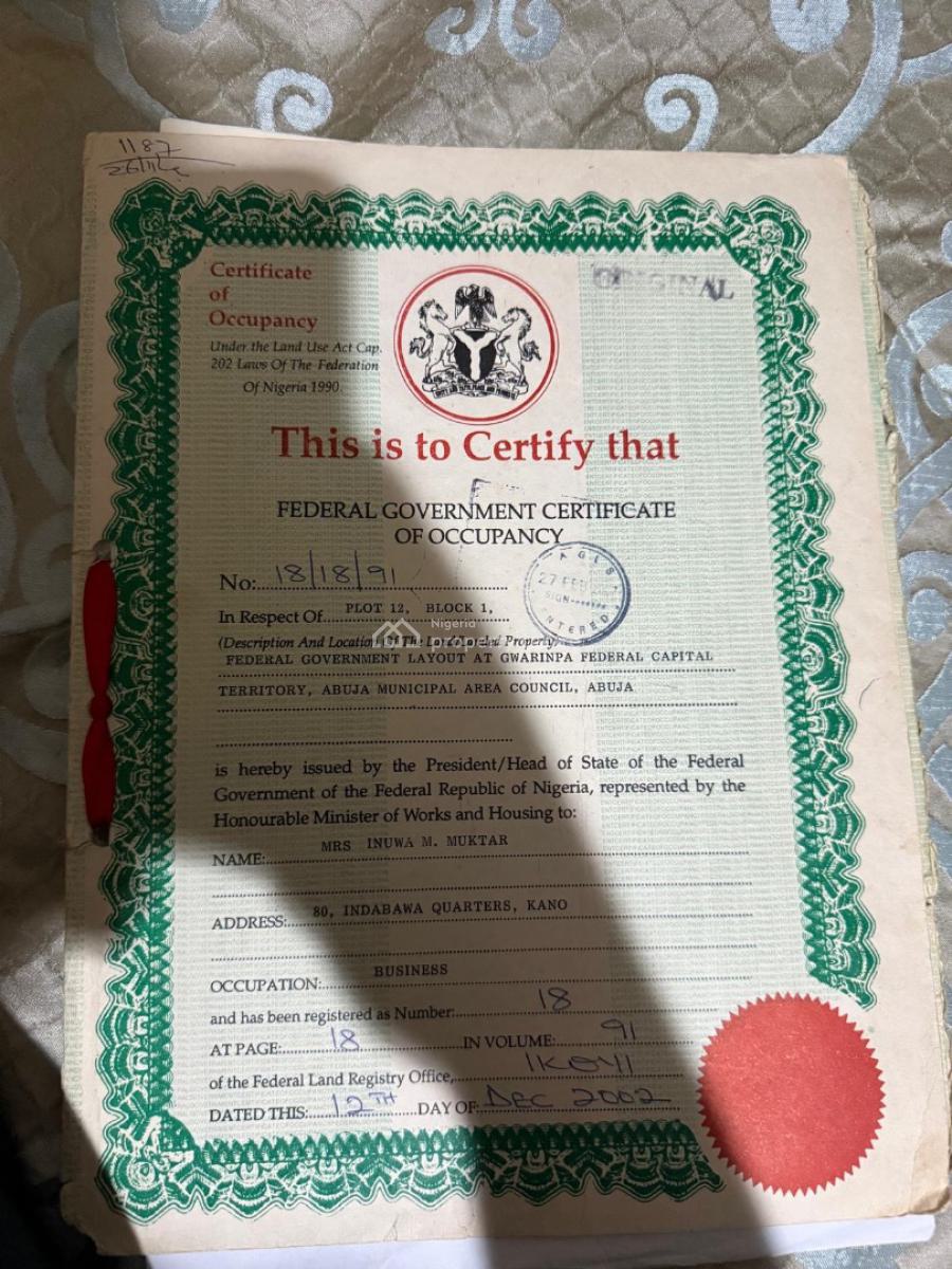 6 Units  of 3 Bedrooms Block of Flats, Gwarimpa Estate, Gwarinpa, Abuja, Block of Flats for Sale