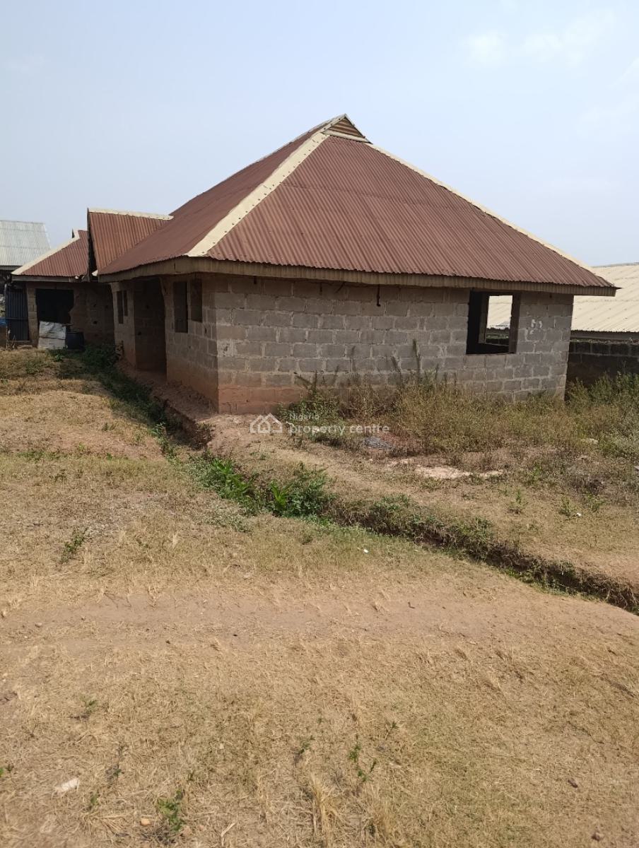 Uncompleted 3 Units of Room and Palour Self Contain on a Plot of Land, Olaogun, Old Ife Road, Alakia, Ibadan, Oyo, Block of Flats for Sale