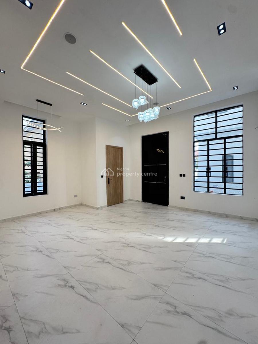 Self Serviced 4 Bedroom Detached Duplex with a Driveway for 4 Cars, Sangotedo, Ajah, Lagos, Detached Duplex for Sale