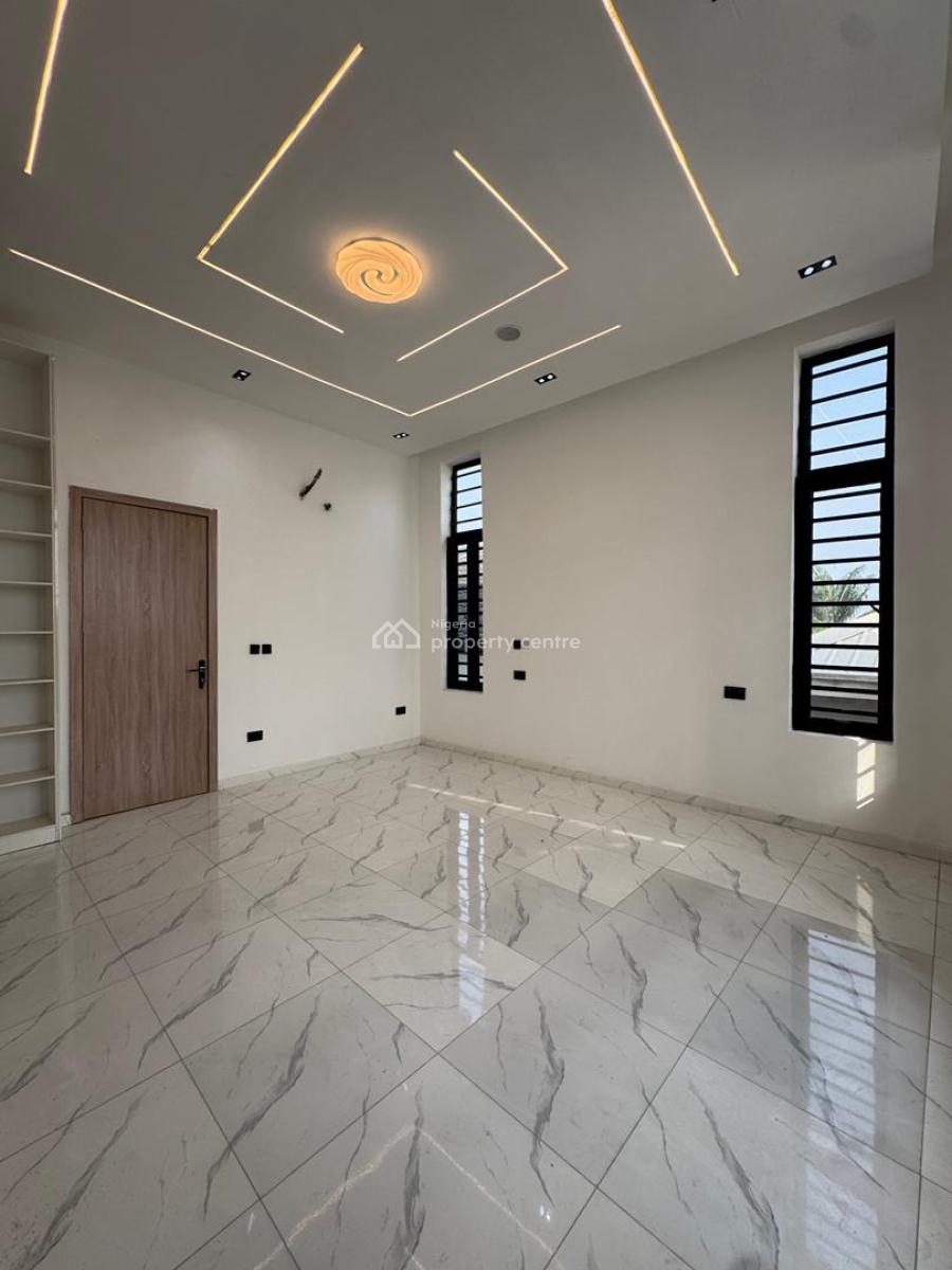 Self Serviced 4 Bedroom Detached Duplex with a Driveway for 4 Cars, Sangotedo, Ajah, Lagos, Detached Duplex for Sale