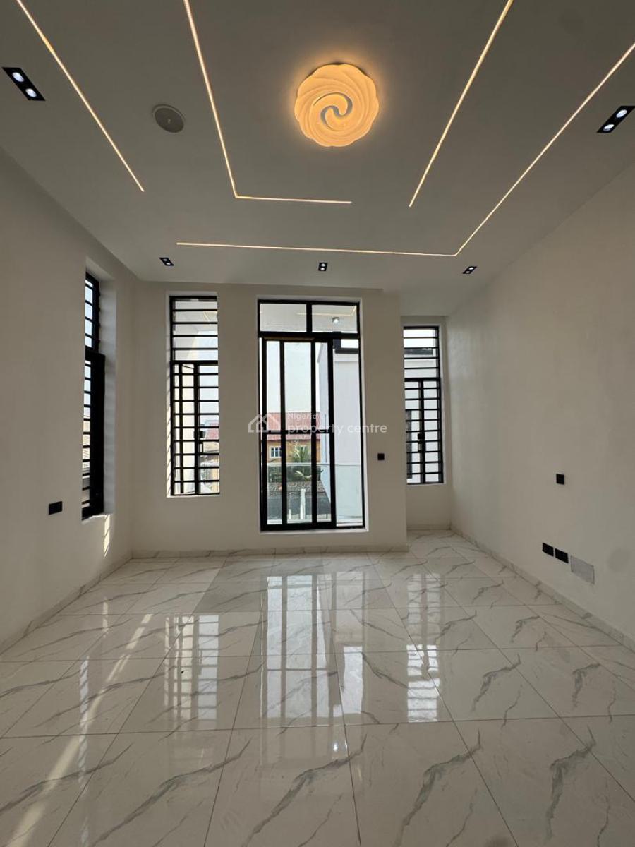 Self Serviced 4 Bedroom Detached Duplex with a Driveway for 4 Cars, Sangotedo, Ajah, Lagos, Detached Duplex for Sale