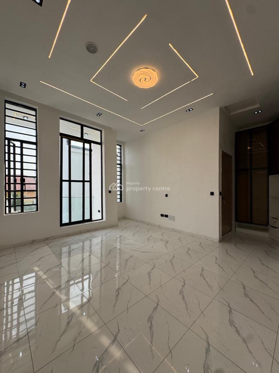 Self Serviced 4 Bedroom Detached Duplex with a Driveway for 4 Cars, Sangotedo, Ajah, Lagos, Detached Duplex for Sale