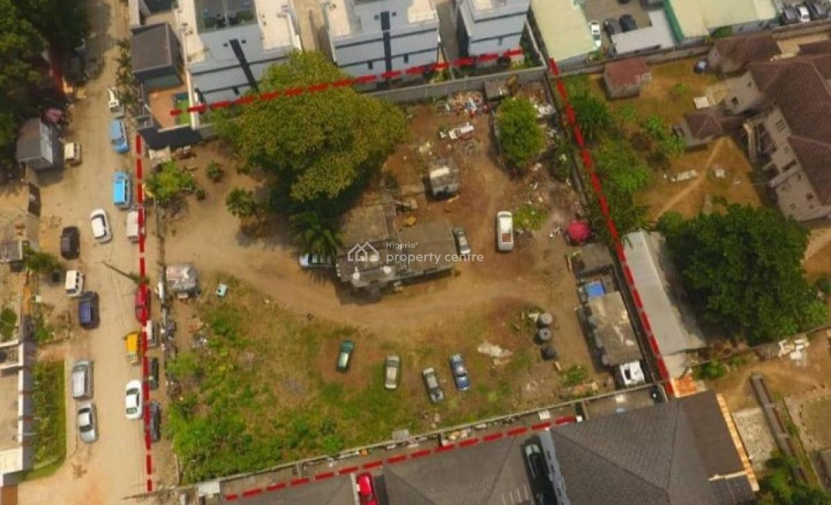 Land Measuring 2,700sqm with Redevelopable Structuee, Lugard Avenue, Old Ikoyi, Ikoyi, Lagos, Mixed-use Land for Sale