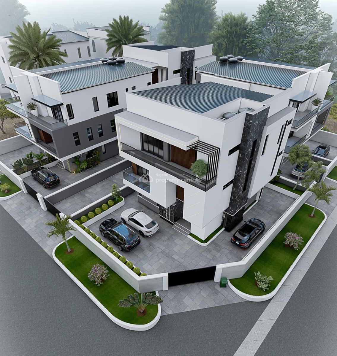 Smart 5 Bedroom Fully Detached Duplex with Bq and Cinema, Adeniyi Jones, Ikeja, Lagos, Detached Duplex for Sale