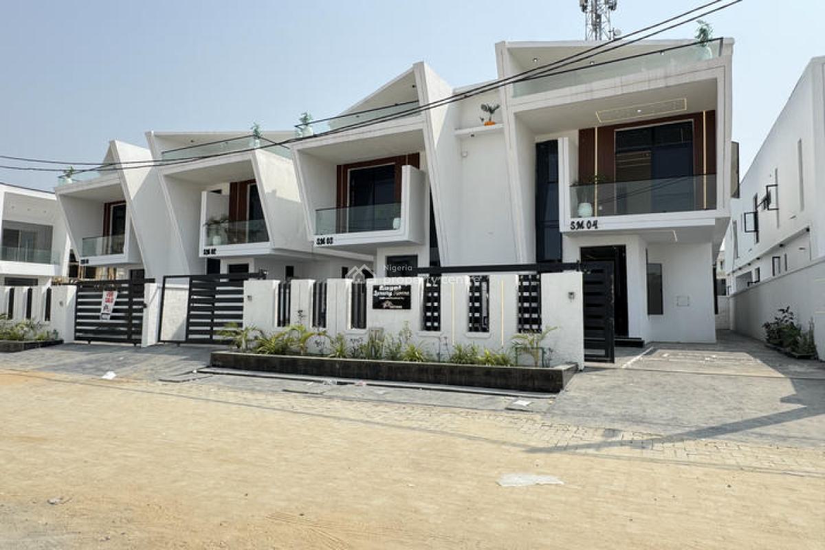 Luxury 4 Bedroom Semi-detached Duplex with Boys Quarter, Ikota, Lekki, Lagos, Semi-detached Duplex for Sale
