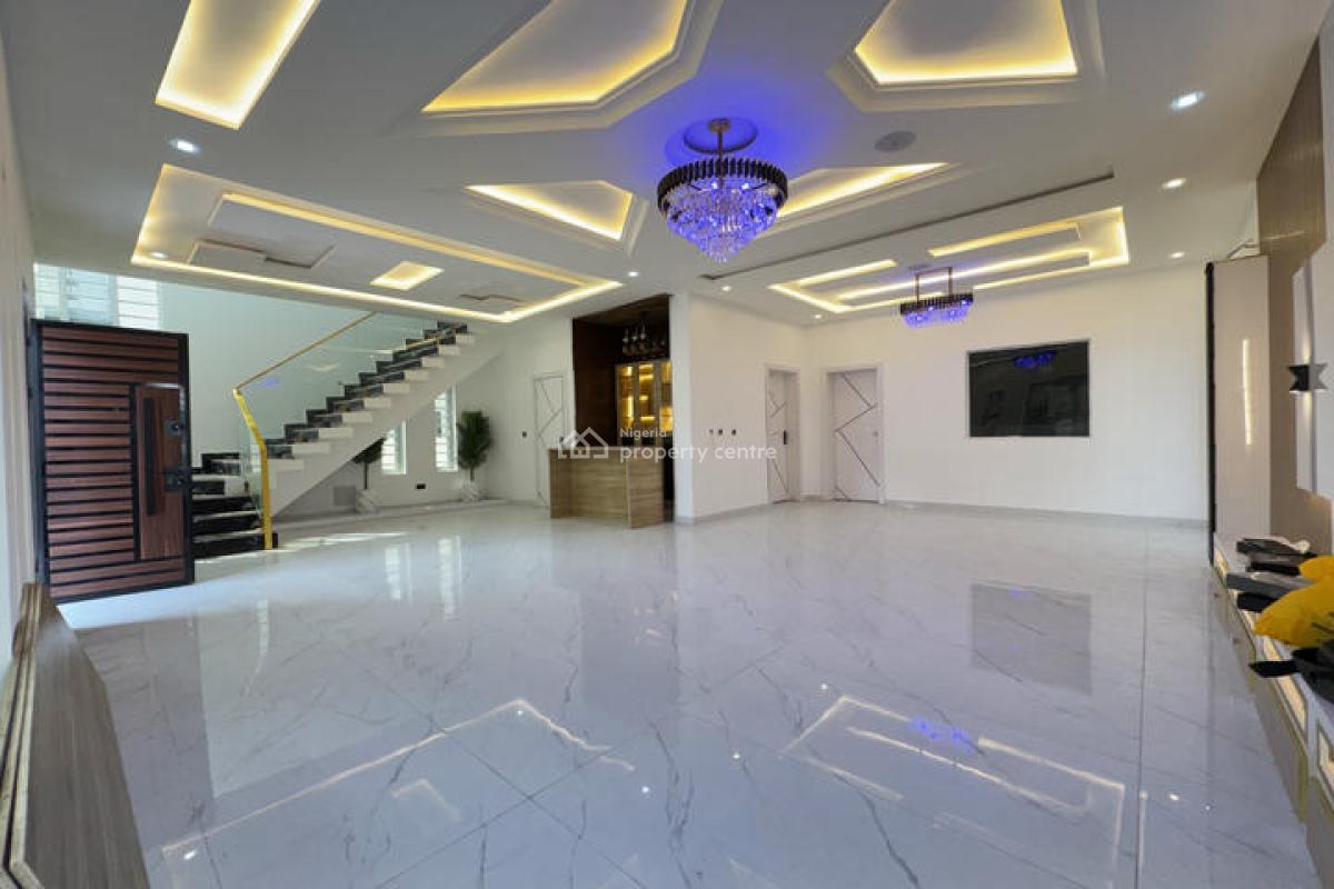 Stunning 5 Bedroom Detached House with Cinema and Boys Quarter, Ikota Villa Estate, Ikota, Lekki, Lagos, Detached Duplex for Sale