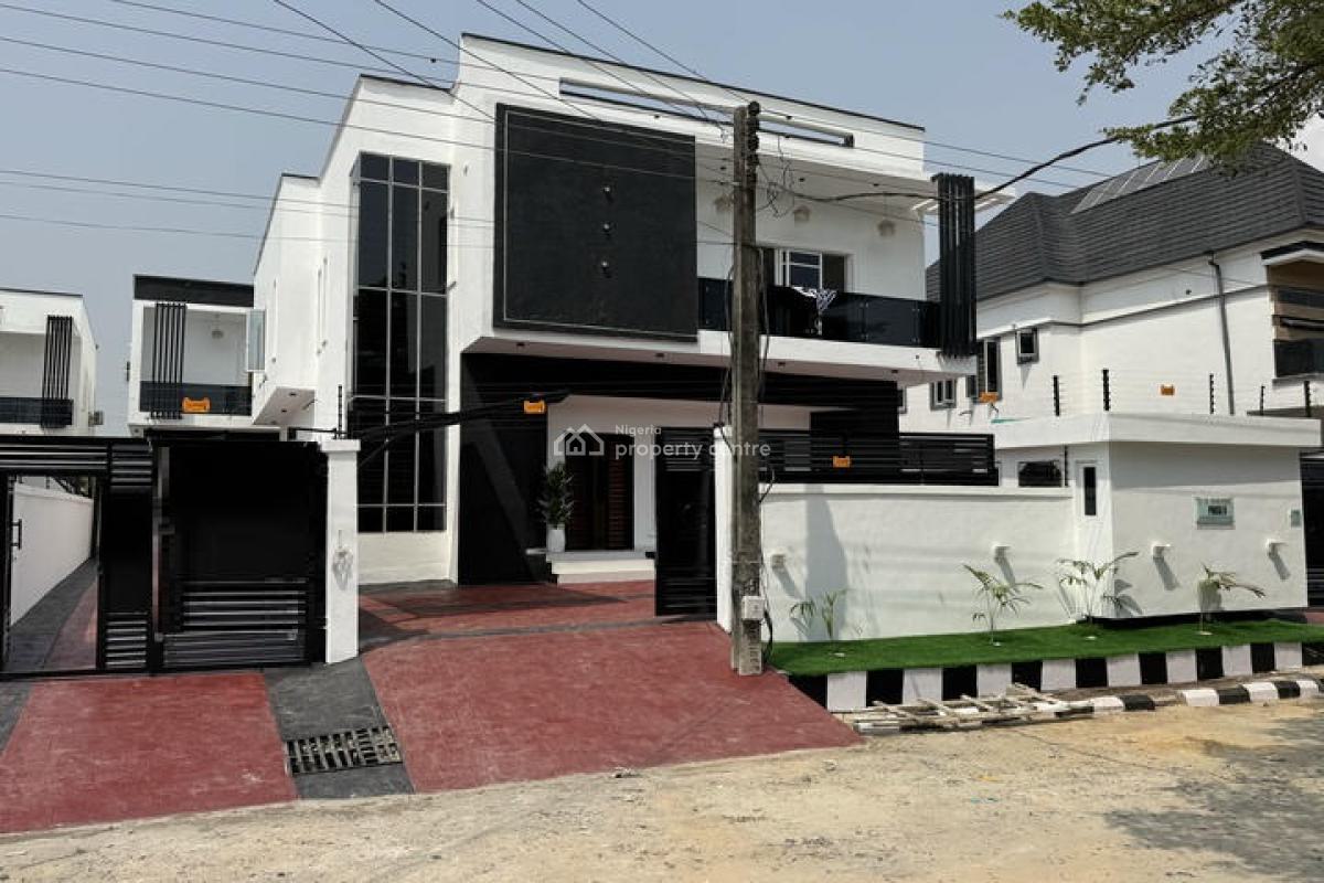 Stunning 5 Bedroom Detached House with Cinema and Boys Quarter, Ikota Villa Estate, Ikota, Lekki, Lagos, Detached Duplex for Sale