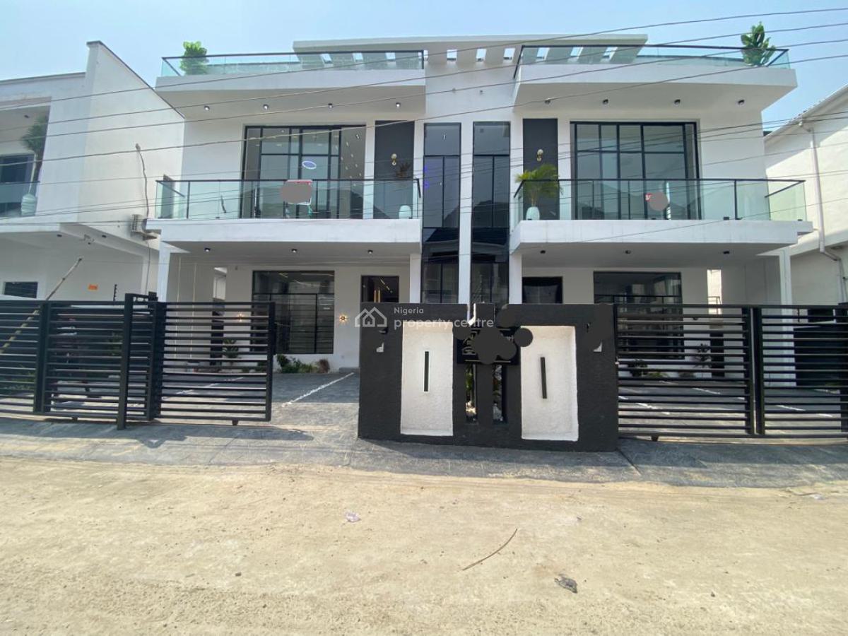 Luxury 4 Bedrooms Semi Detached Duplex, Ikota Villa, Ikota, Lekki, Lagos, Semi-detached Duplex for Sale