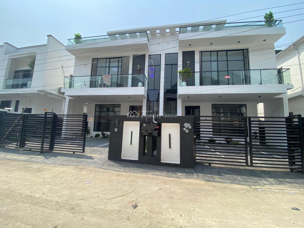 Luxury 4 Bedrooms Semi Detached Duplex, Ikota Villa, Ikota, Lekki, Lagos, Semi-detached Duplex for Sale