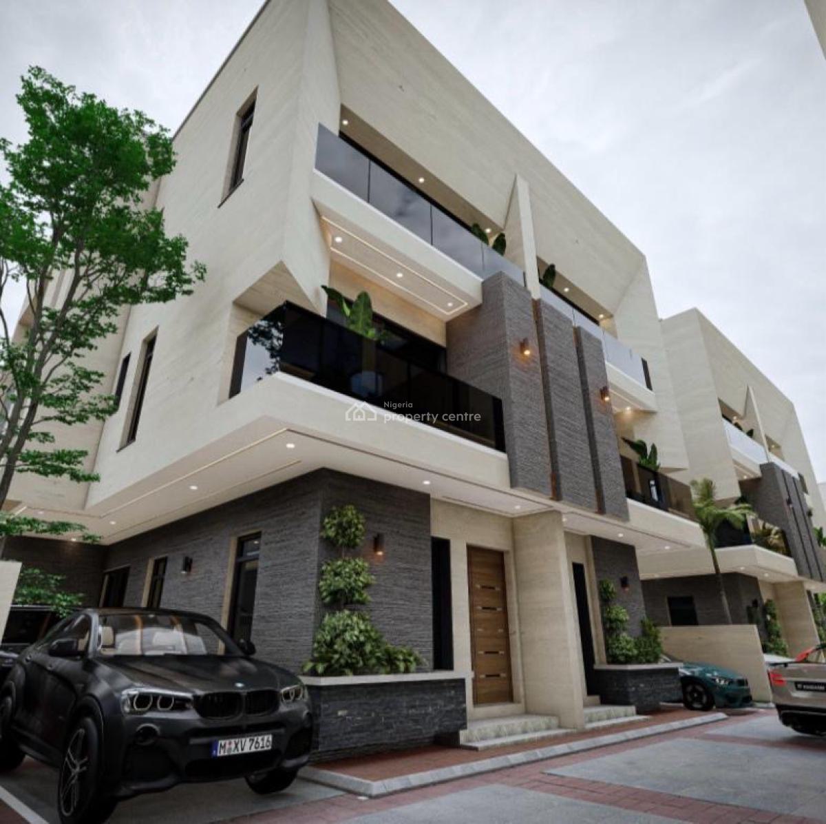 Luxury 4 Bedroom Terrace Duplex with Bq, Adeniyi Jones, Ikeja, Lagos, Terraced Duplex for Rent