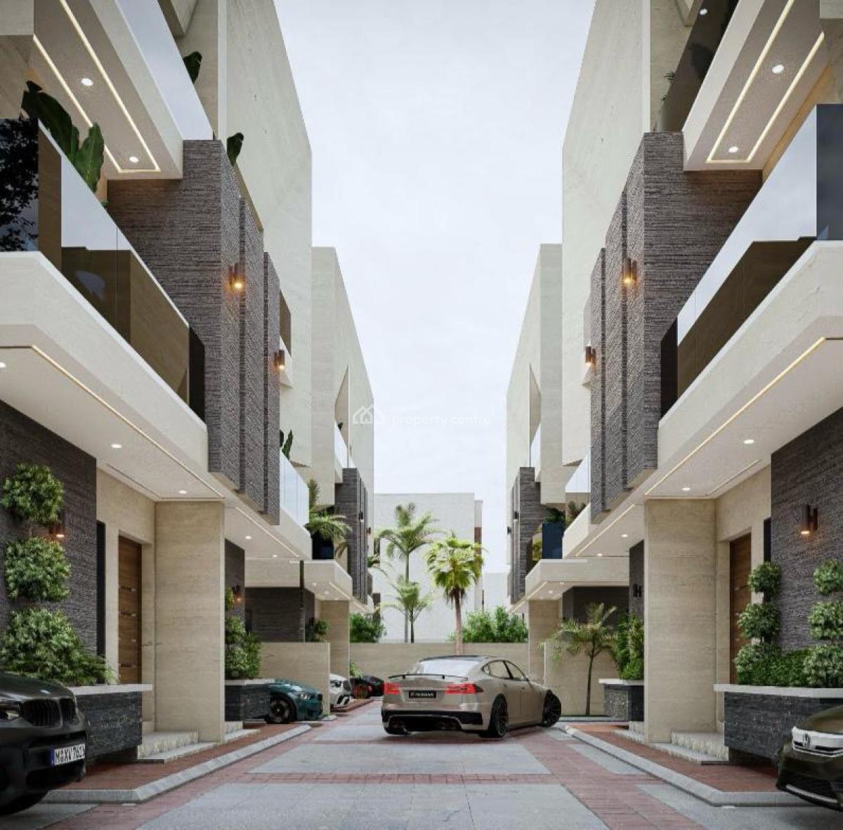 Luxury 4 Bedroom Terrace Duplex with Bq, Adeniyi Jones, Ikeja, Lagos, Terraced Duplex for Rent