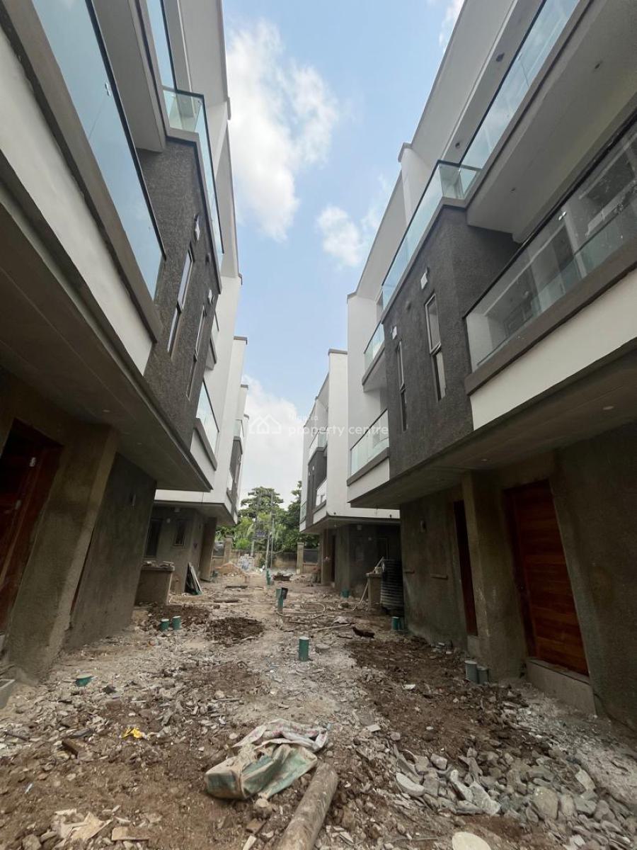 Luxury 4 Bedroom Terrace Duplex with Bq, Adeniyi Jones, Ikeja, Lagos, Terraced Duplex for Rent