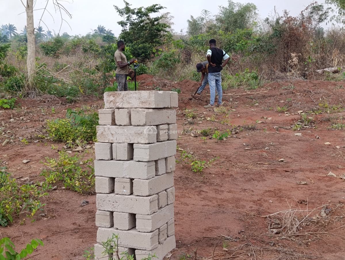 Buy and Build Estate Off Lagos Express, Physical Allocation in 24hours, Very Close to Airport, in a Developing Environment, Inspection Is Free, Asaba, Delta, Residential Land for Sale