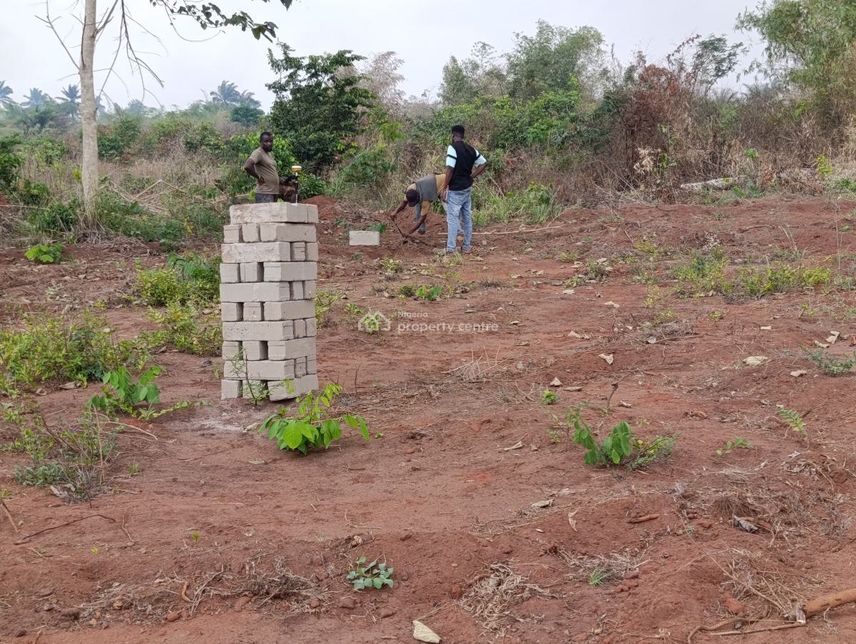 Buy and Build Estate Off Lagos Express, Physical Allocation in 24hours, Very Close to Airport, in a Developing Environment, Inspection Is Free, Asaba, Delta, Residential Land for Sale