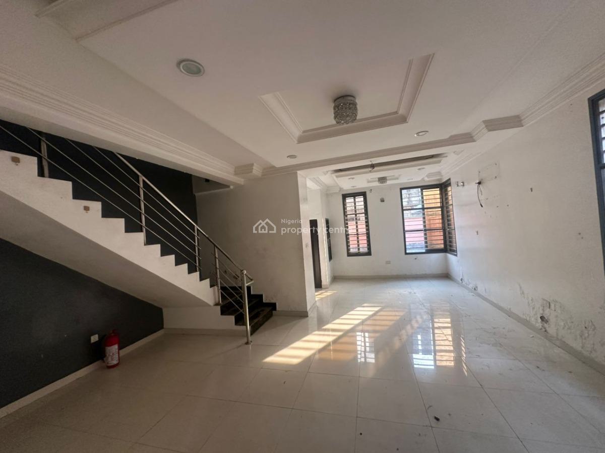 Standard Self Service 4bedroom Terrace  on Two Floors with a Room Bq, Oniru, Victoria Island (vi), Lagos, Terraced Duplex for Rent