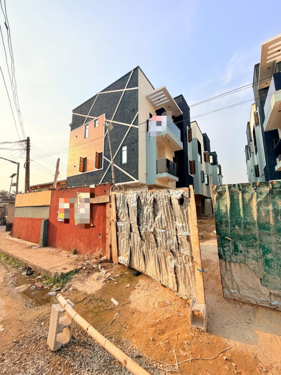 Newly Built 4 Bedroom Terraces with Bq and More, Oregun, Ikeja, Lagos, Detached Duplex for Sale