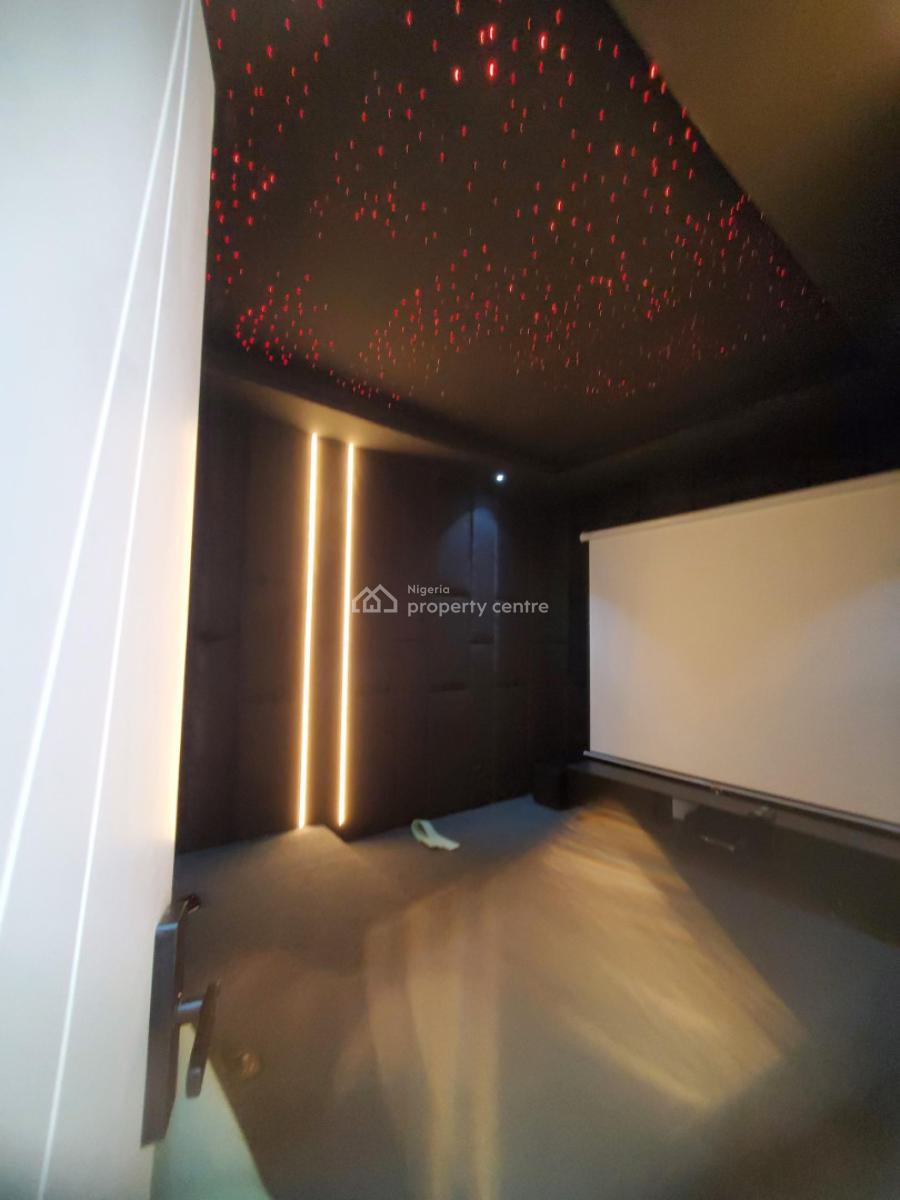 Newly Built 5 Bedroom Fully Detached Duplex with a Bq and Cinema with Pool, Freedom Way, Lekki, Lagos, Detached Duplex for Sale
