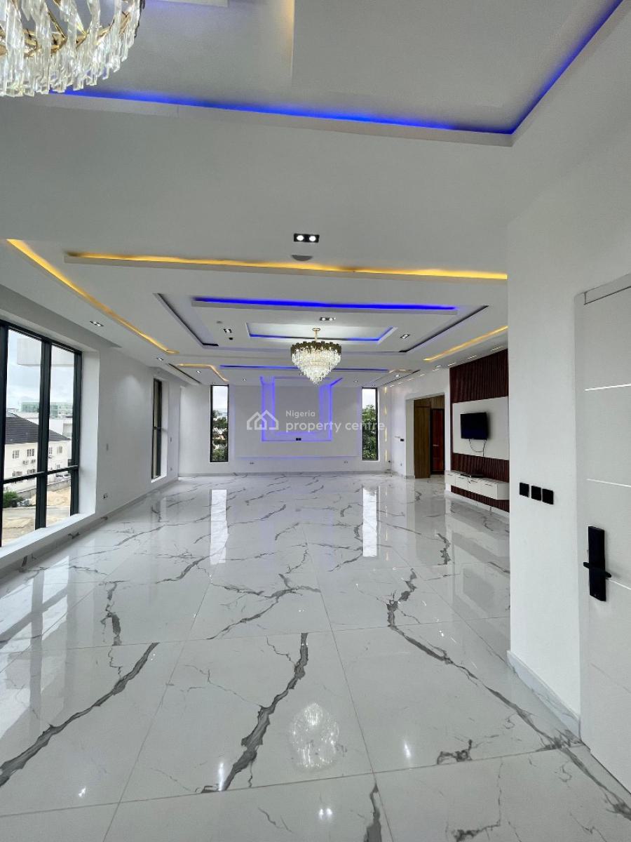 6 Bedroom Detached Duplex Mansion with Cinema ,games Room,open Terrace, Ikate, Lekki, Lagos, Terraced Duplex for Sale