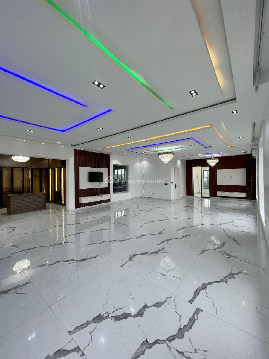 6 Bedroom Detached Duplex Mansion with Cinema ,games Room,open Terrace, Ikate, Lekki, Lagos, Terraced Duplex for Sale