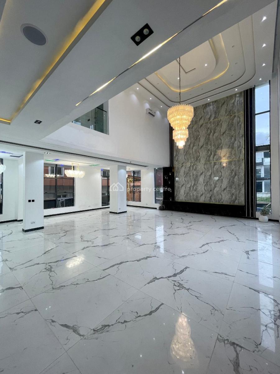 6 Bedroom Detached Duplex Mansion with Cinema ,games Room,open Terrace, Ikate, Lekki, Lagos, Terraced Duplex for Sale