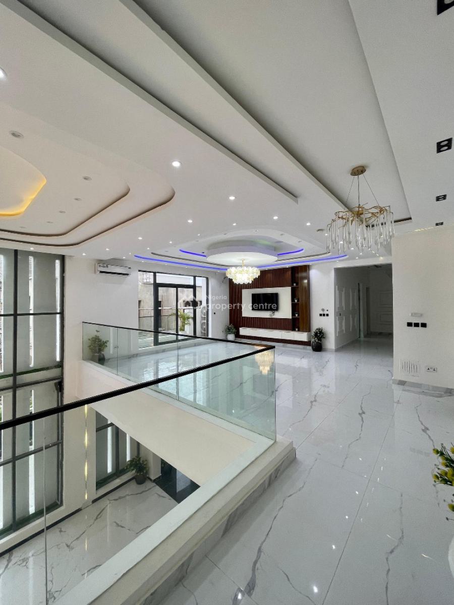 6 Bedroom Detached Duplex Mansion with Cinema ,games Room,open Terrace, Ikate, Lekki, Lagos, Terraced Duplex for Sale