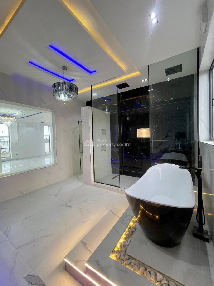 6 Bedroom Detached Duplex Mansion with Cinema ,games Room,open Terrace, Ikate, Lekki, Lagos, Terraced Duplex for Sale