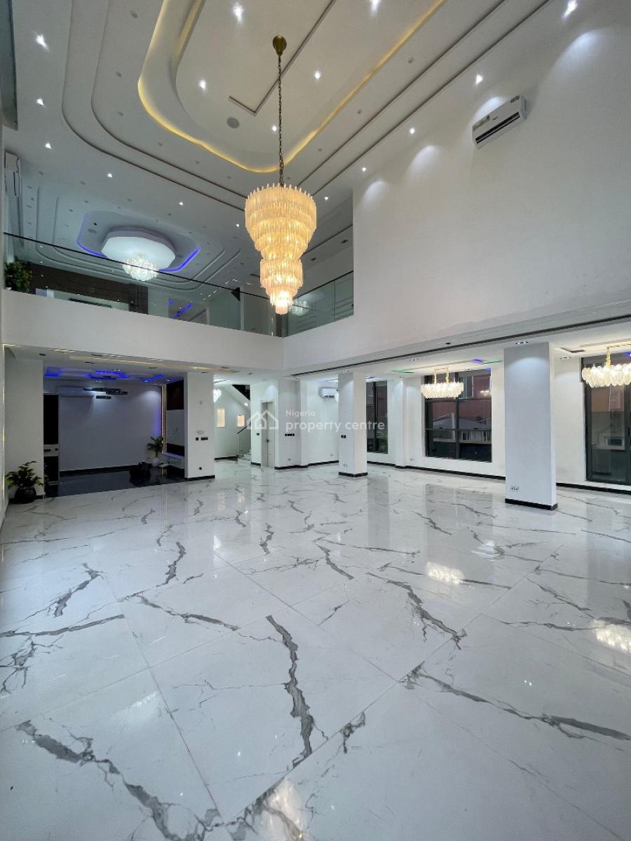 6 Bedroom Detached Duplex Mansion with Cinema ,games Room,open Terrace, Ikate, Lekki, Lagos, Terraced Duplex for Sale