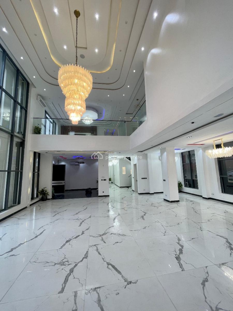 6 Bedroom Detached Duplex Mansion with Cinema ,games Room,open Terrace, Ikate, Lekki, Lagos, Terraced Duplex for Sale