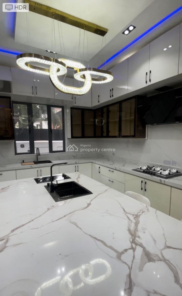 6 Bedroom Detached Duplex Mansion with Cinema ,games Room,open Terrace, Ikate, Lekki, Lagos, Terraced Duplex for Sale