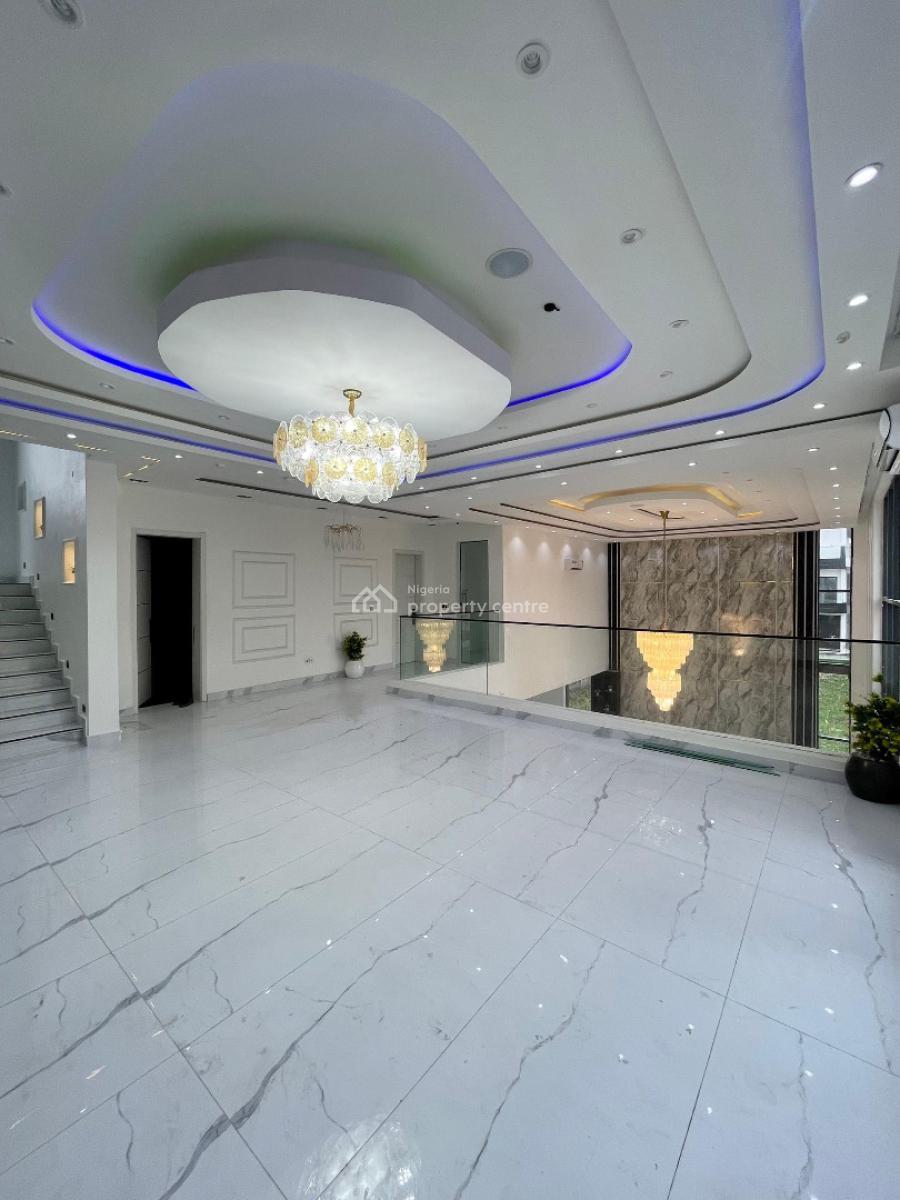 6 Bedroom Detached Duplex Mansion with Cinema ,games Room,open Terrace, Ikate, Lekki, Lagos, Terraced Duplex for Sale