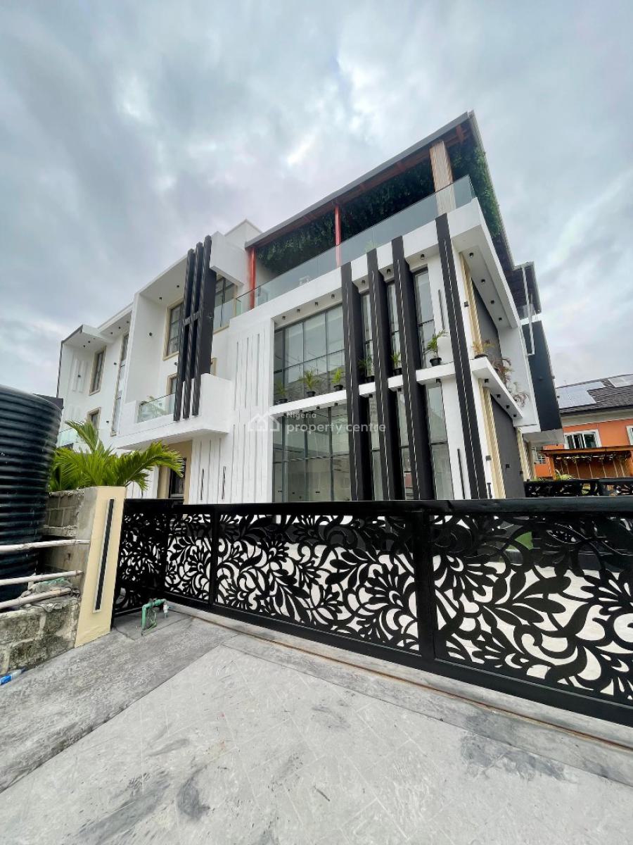 6 Bedroom Detached Duplex Mansion with Cinema ,games Room,open Terrace, Ikate, Lekki, Lagos, Terraced Duplex for Sale