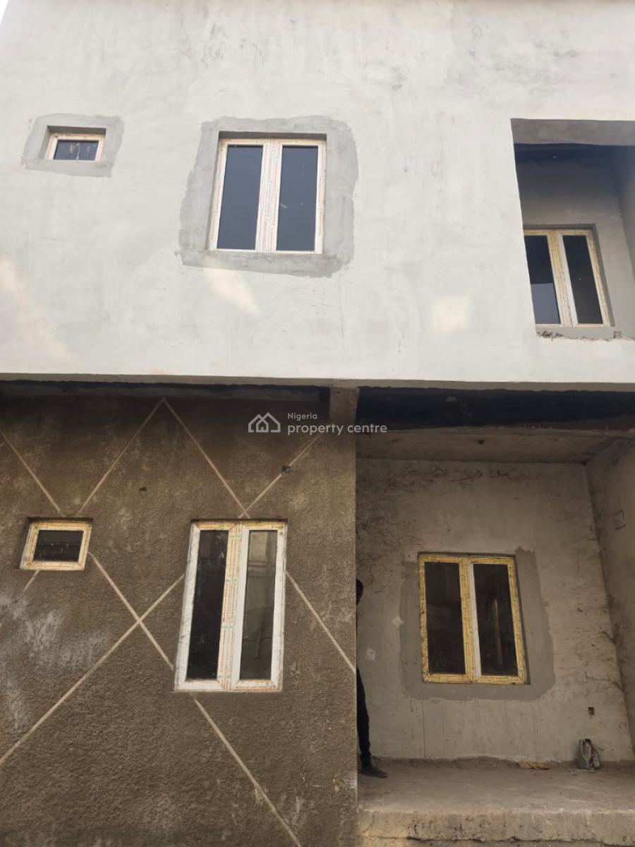2 Units of Luxurious 4-bedroom Duplex, By Turkish Hospital, Karmo, Abuja, Terraced Duplex for Sale
