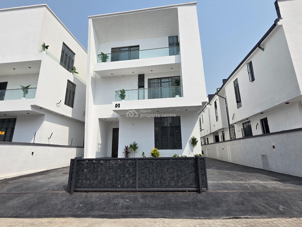 Brand New, Magnificent 6 Bedroom Detached Duplex with Pool & Rooftop, Chevron, Lekki, Lagos, Detached Duplex for Sale