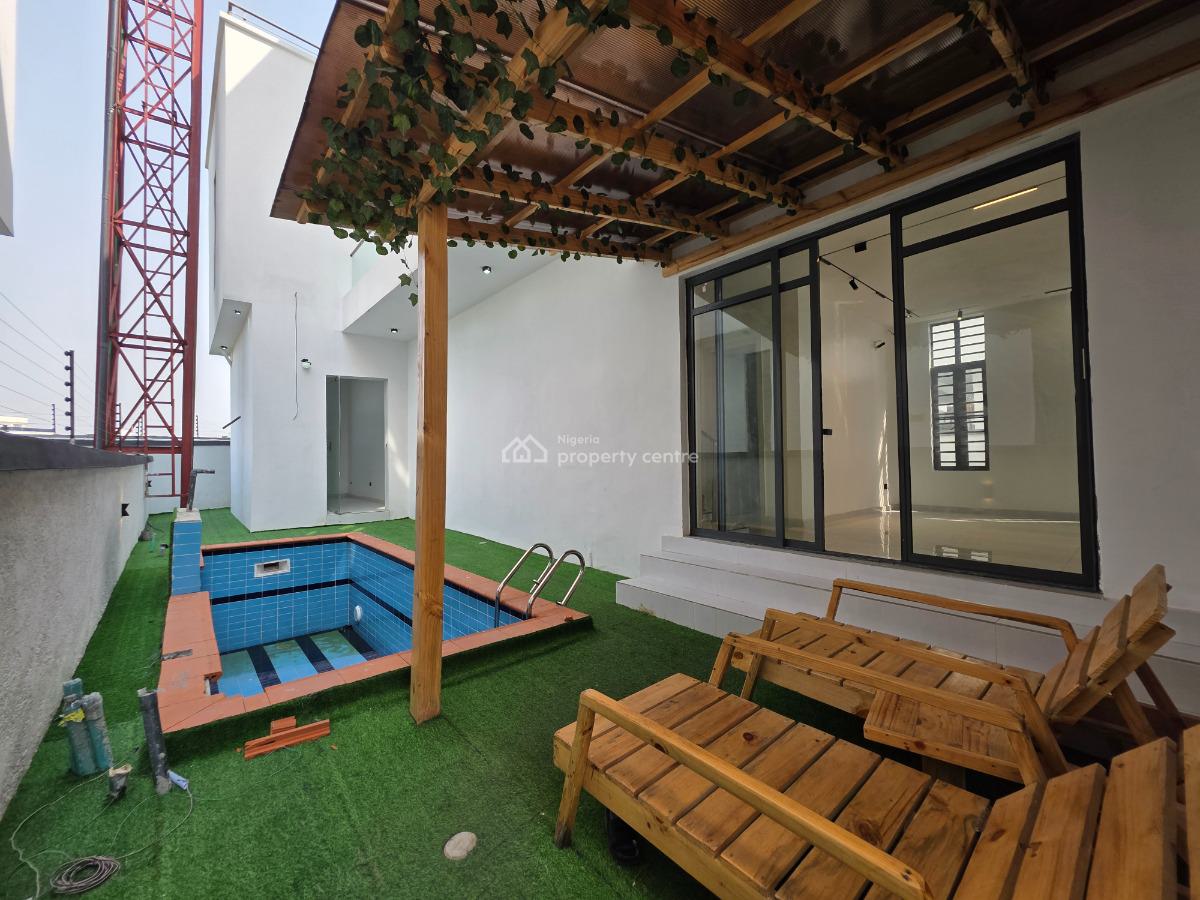 Brand New, Magnificent 6 Bedroom Detached Duplex with Pool & Rooftop, Chevron, Lekki, Lagos, Detached Duplex for Sale