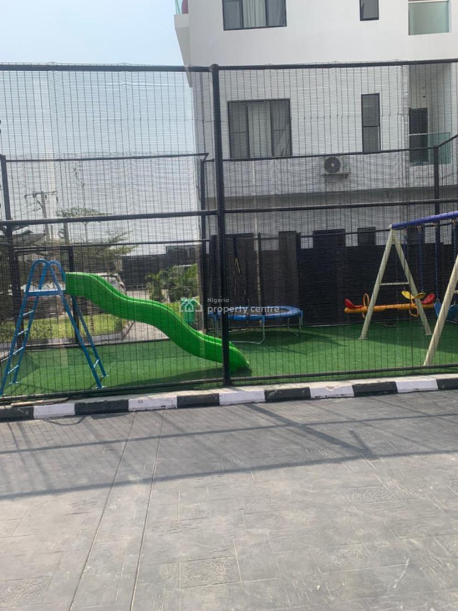 Family 4 Bedroom Terrace with a Swimming Pool, Gym, Kids Play Area & Bq, Ikate, Lekki, Lagos, Terraced Duplex for Sale