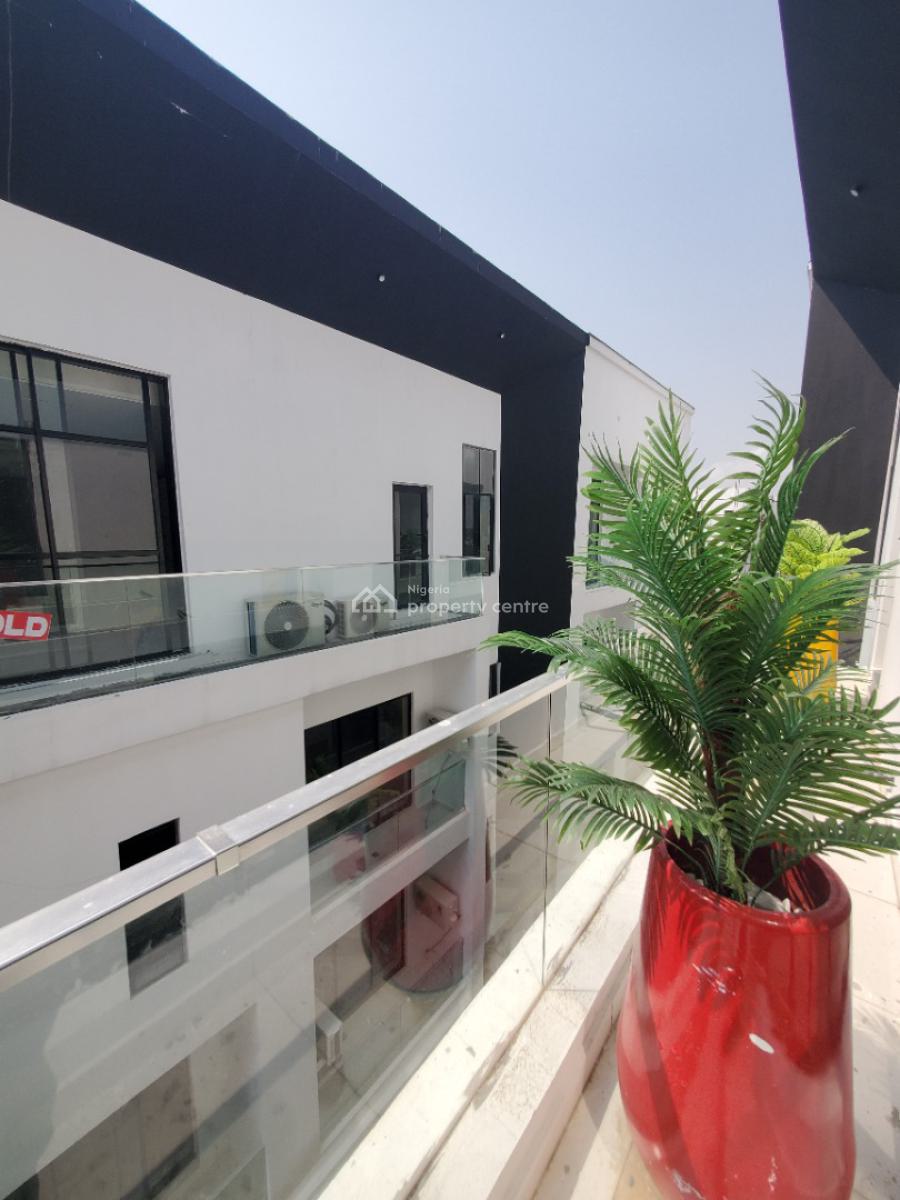 Family 4 Bedroom Terrace with a Swimmingpool, Gym, Kids Play Area & Bq, Ikate, Lekki, Lagos, Terraced Duplex for Sale