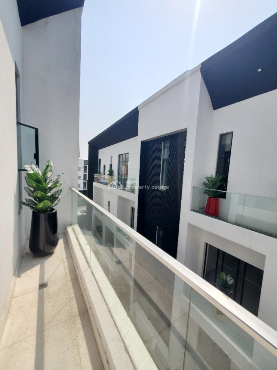 Family 4 Bedroom Terrace with a Swimmingpool, Gym, Kids Play Area & Bq, Ikate, Lekki, Lagos, Terraced Duplex for Sale
