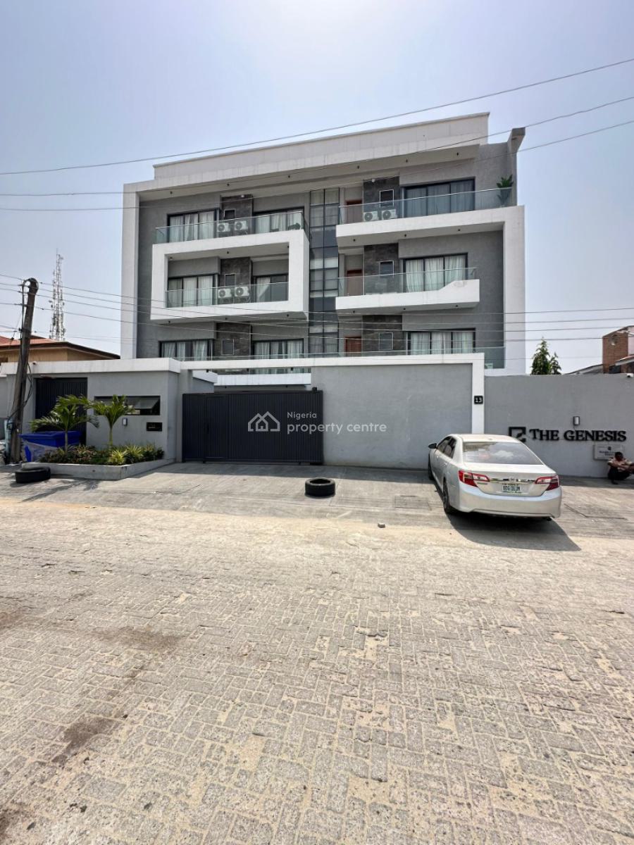 Spacious 2 Bedroom Apartment with and Elevator, Swimming Pool and Gym, Lekki Phase 1, Lekki, Lagos, Flat / Apartment for Sale
