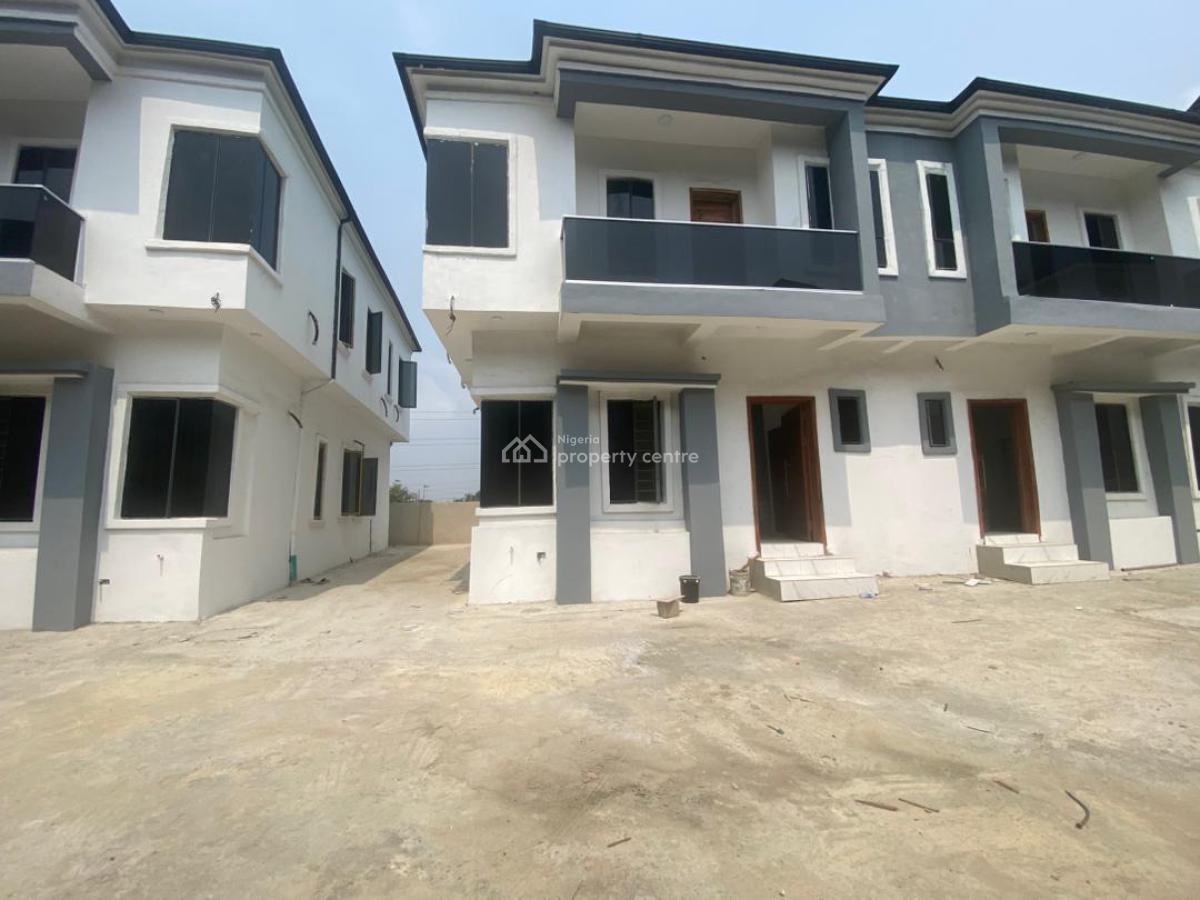 4 Bedroom Terrace Duplex, Chevron, Lekki, Lagos, Terraced Duplex for Rent