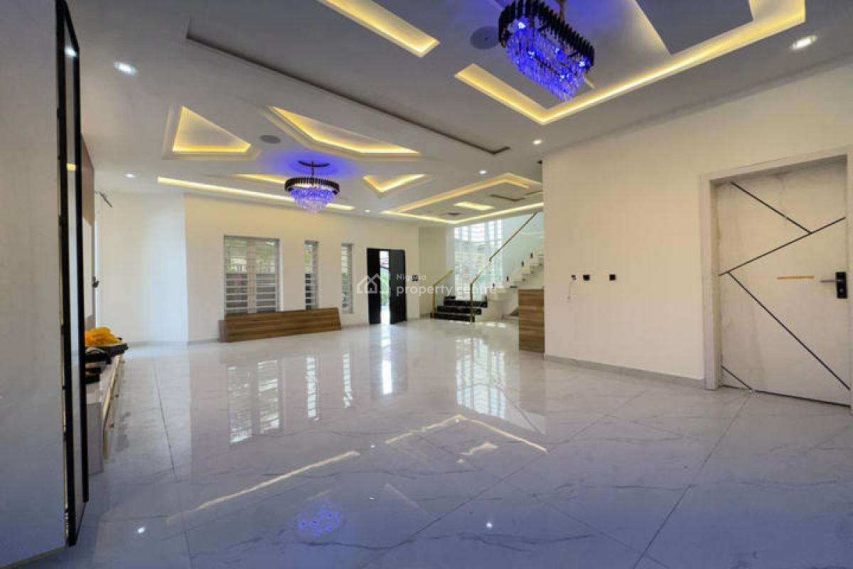 Stunning 5 Bedroom Detached House with Cinema and Boys Quarter, Ikota Villa Estate, Ikota, Lekki, Lagos, Detached Duplex for Sale