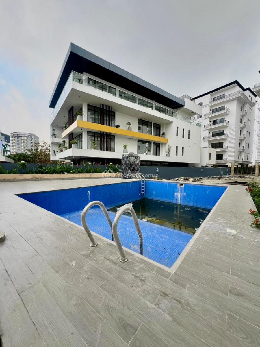 Modern 2-bedroom Apartment with Bq, Elevator, Gym & Swimming Pool, Lekki Phase 1, Lekki, Lagos, Flat / Apartment for Rent