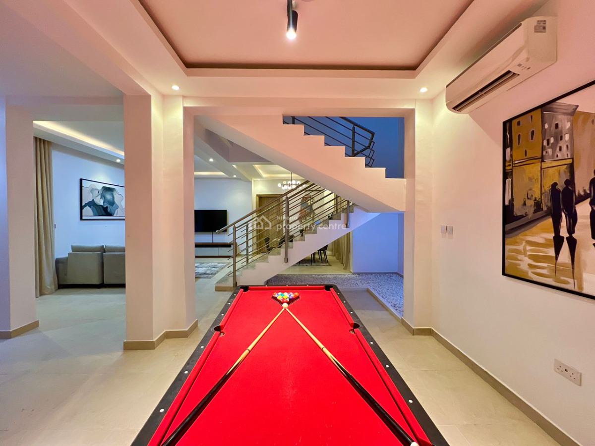 Perfect 4-bedroom Duplex in a Private Self Compound, Alhaji Bashorun, Ikoyi, Lagos, Detached Duplex Short Let