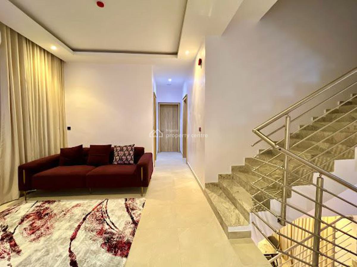 Perfect 4-bedroom Duplex in a Private Self Compound, Alhaji Bashorun, Ikoyi, Lagos, Detached Duplex Short Let